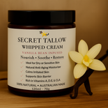 Secret Tallow Whipped Cream - Vanilla - 120ml (70g)