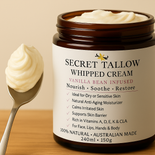 Secret Tallow Whipped Cream - Vanilla - 240ml (150g)